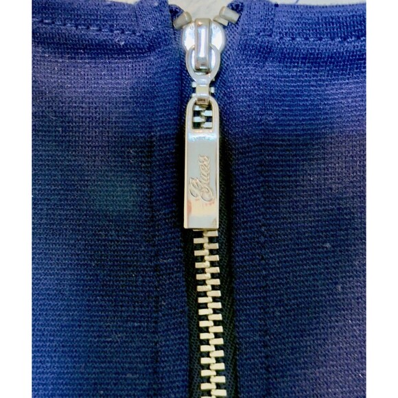 Women’s GUESS Dress  Size S  Royal Blue L Shift Dress - Picture 8 of 10